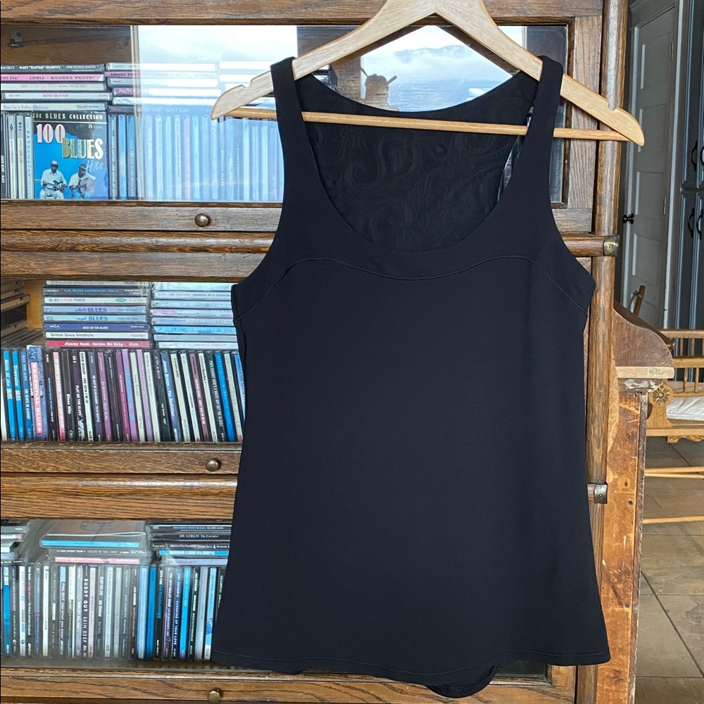 LULULEMON Vintage Tank Top Black Size Medium